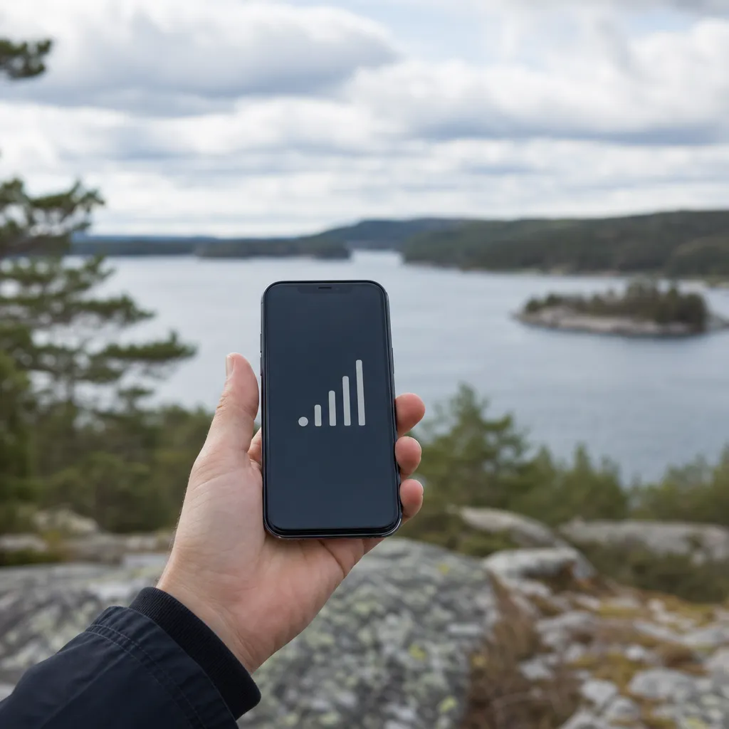 Karta över svenska mobilnät 2026 — Telia, Tre och Net4Mobility med lågprisvarumärken
